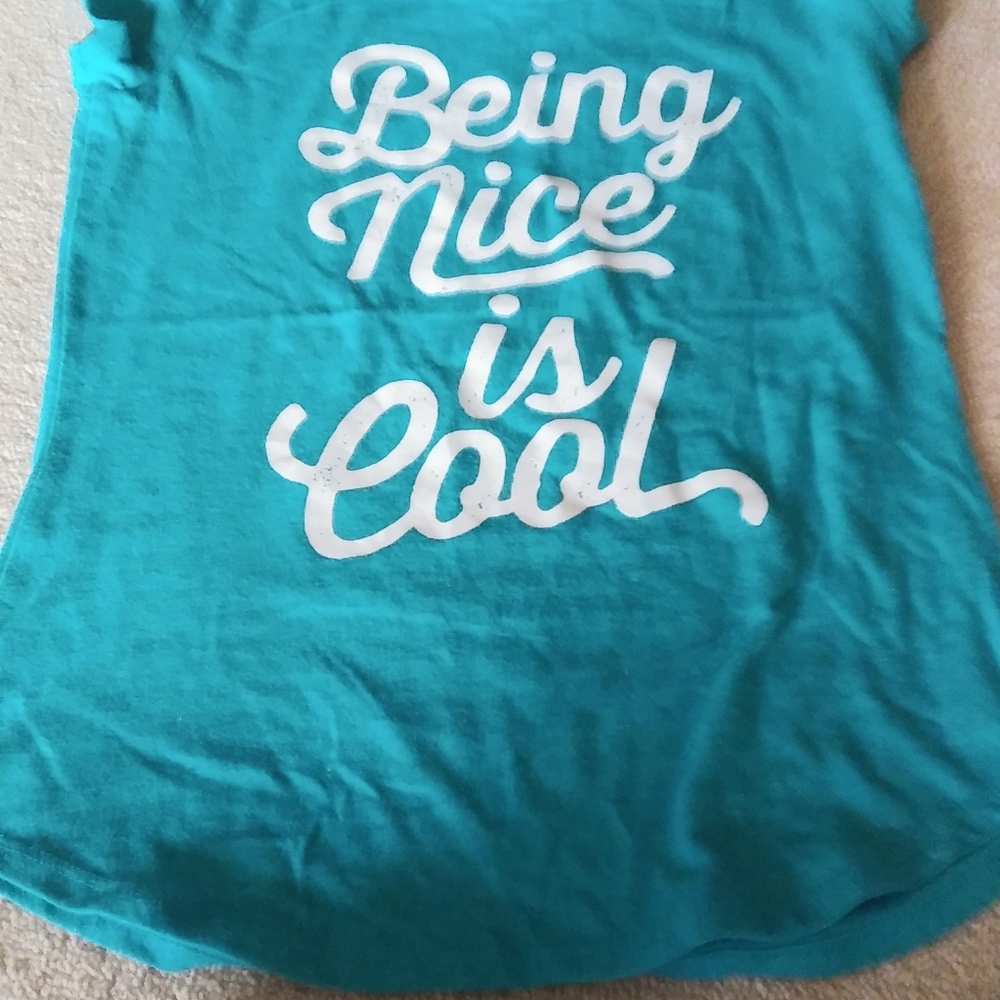 Old navy childrens bluw short sleeve shirt